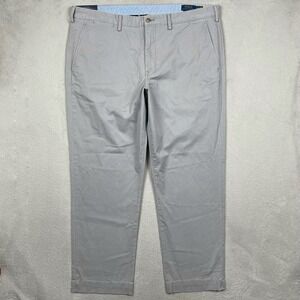 Polo Ralph Lauren Chino Pants Mens 40X29 Beige Stretch Straight Fit Washed  New